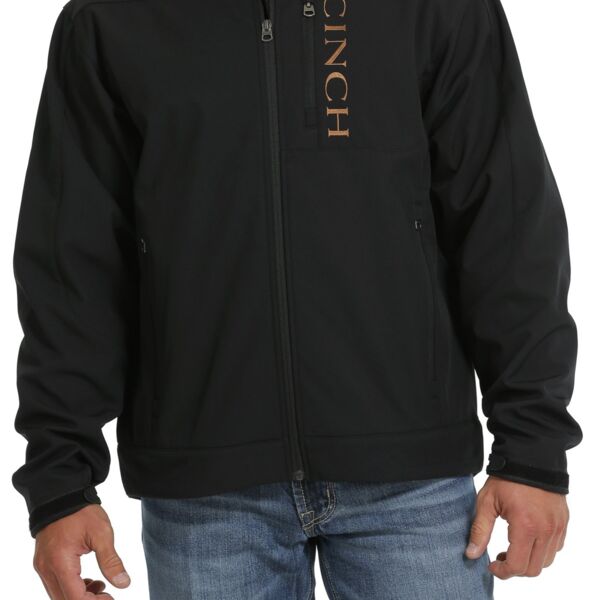 Men's Solid Bonded Jacket Thumbnail