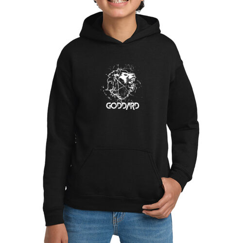 Goddard (splatter) - Youth Heavy Blend™ Hooded Sweatshirt Thumbnail